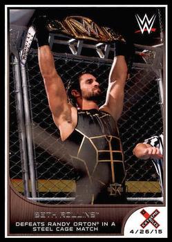 2016 Topps WWE Road to Wrestlemania #24 Seth Rollins Front
