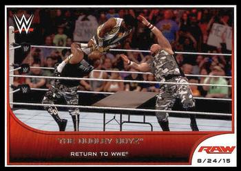 2016 Topps WWE Road to Wrestlemania #81 The Dudley Boyz Front