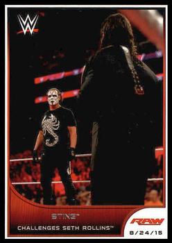 2016 Topps WWE Road to Wrestlemania #83 Sting Front