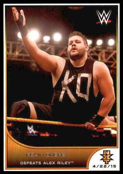 2016 Topps WWE Road to Wrestlemania #89 Kevin Owens Front