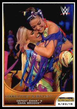 2016 Topps WWE Road to Wrestlemania #92 Charlotte / Bayley Front