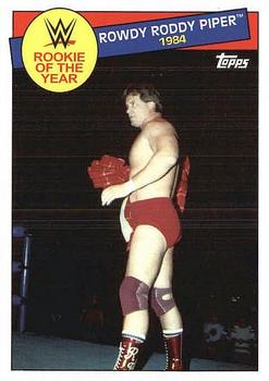 2015 Topps WWE Heritage - Rookie of the Year #2 Rowdy Roddy Piper Front