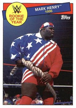 2015 Topps WWE Heritage - Rookie of the Year #14 Mark Henry Front