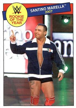 2015 Topps WWE Heritage - Rookie of the Year #22 Santino Marella Front