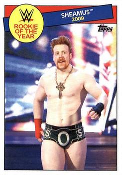 2015 Topps WWE Heritage - Rookie of the Year #24 Sheamus Front