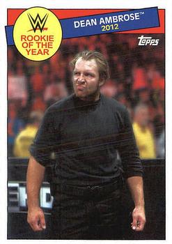 2015 Topps WWE Heritage - Rookie of the Year #27 Dean Ambrose Front