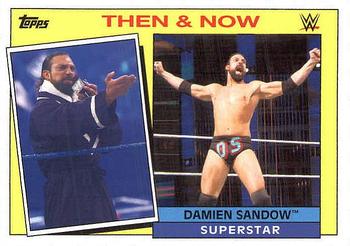2015 Topps WWE Heritage - Then & Now #8 Damien Sandow Front