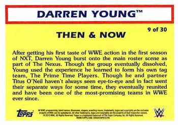 2015 Topps WWE Heritage - Then & Now #9 Darren Young Back