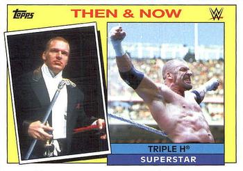 2015 Topps WWE Heritage - Then & Now #26 Triple H Front
