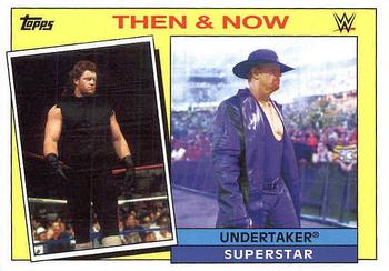 2015 Topps WWE Heritage - Then & Now #28 Undertaker Front