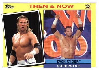 2015 Topps WWE Heritage - Then & Now #30 Zack Ryder Front