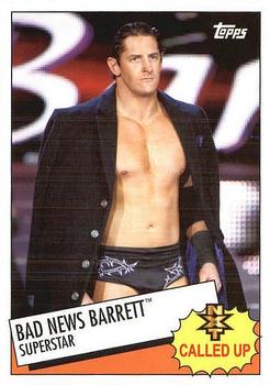 2015 Topps WWE Heritage - NXT Called Up #1 Bad News Barrett Front