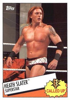 2015 Topps WWE Heritage - NXT Called Up #3 Heath Slater Front