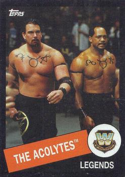 2015 Topps WWE Heritage - Black Border #2 The Acolytes Front