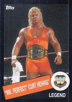 2015 Topps WWE Heritage - Black Border #33 Mr. Perfect Curt Hennig Front