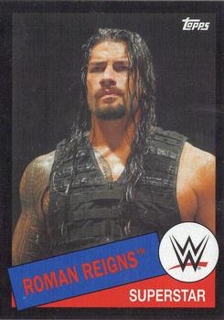 2015 Topps WWE Heritage - Black Border #88 Roman Reigns Front