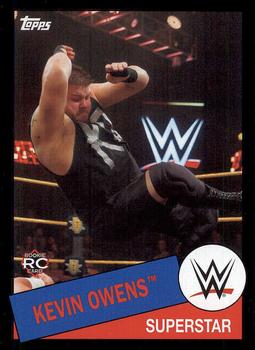 2015 Topps WWE Heritage - Black Border #107 Kevin Owens Front