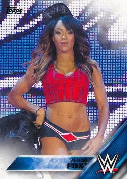 2016 Topps WWE #3 Alicia Fox Front