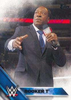 2016 Topps WWE #8 Booker T Front