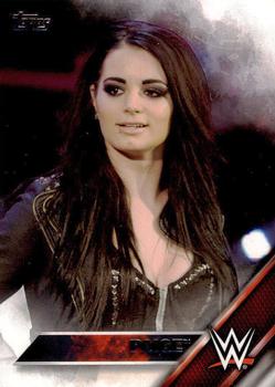 2016 Topps WWE #35 Paige Front