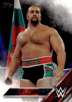 2016 Topps WWE #38 Rusev Front