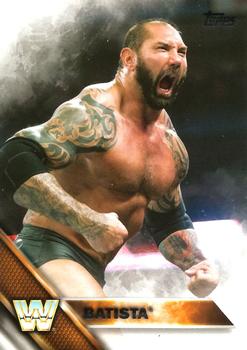 2016 Topps WWE #55 Batista Front