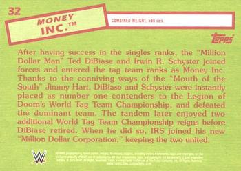 2015 Topps WWE Heritage - Silver #32 Money Inc. Back