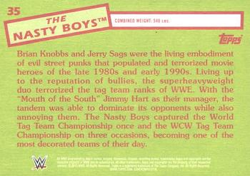 2015 Topps WWE Heritage - Silver #35 The Nasty Boys Back