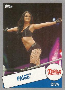 2015 Topps WWE Heritage - Silver #60 Paige Front