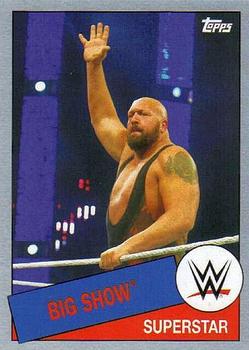 2015 Topps WWE Heritage - Silver #63 Big Show Front