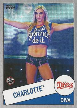 2015 Topps WWE Heritage - Silver #104 Charlotte Front
