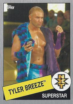 2015 Topps WWE Heritage - Silver #110 Tyler Breeze Front