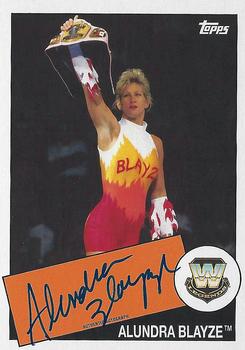 2015 Topps WWE Heritage - Autographs #NNO Alundra Blayze Front