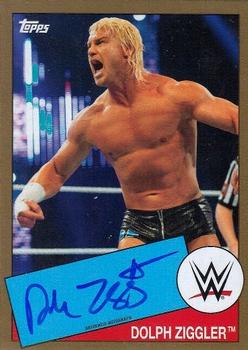 2015 Topps WWE Heritage - Autographs Gold #NNO Dolph Ziggler Front