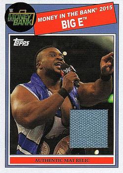 2015 Topps WWE Heritage - Money in the Bank Mat Relics #NNO Big E Front