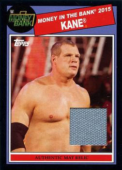 2015 Topps WWE Heritage - Money in the Bank Mat Relics Black #NNO Kane Front