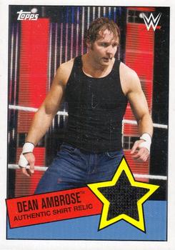 2015 Topps WWE Heritage - Swatch Relics #NNO Dean Ambrose Front
