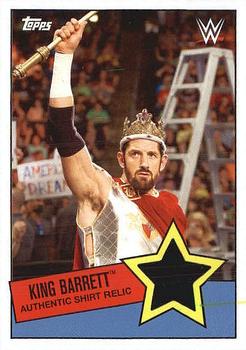 2015 Topps WWE Heritage - Swatch Relics #NNO King Barrett Front