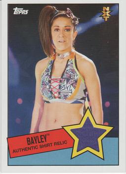 2015 Topps WWE Heritage - Swatch Relics #NNO Bayley Front
