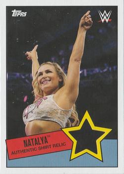 2015 Topps WWE Heritage - Swatch Relics #NNO Natalya Front