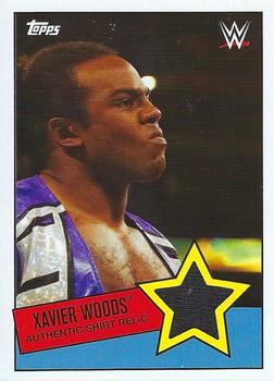 2015 Topps WWE Heritage - Swatch Relics #NNO Xavier Woods Front
