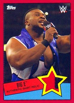 2015 Topps WWE Heritage - Swatch Relics Red #NNO Big E Front
