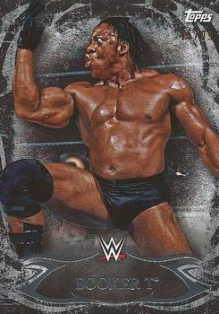 2015 Topps WWE Undisputed - Black #23 Booker T Front