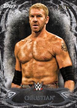 2015 Topps WWE Undisputed - Black #33 Christian Front