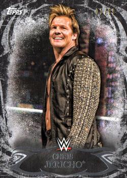 2015 Topps WWE Undisputed - Black #35 Chris Jericho Front