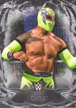 2015 Topps WWE Undisputed - Black #43 Sin Cara Front