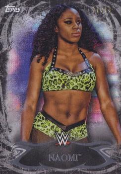 2015 Topps WWE Undisputed - Black #45 Naomi Front