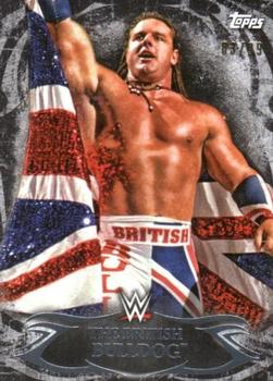 2015 Topps WWE Undisputed - Black #53 The British Bulldog Front