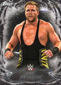 2015 Topps WWE Undisputed - Black #67 Jack Swagger Front