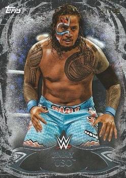 2015 Topps WWE Undisputed - Black #78 Jimmy Uso Front
